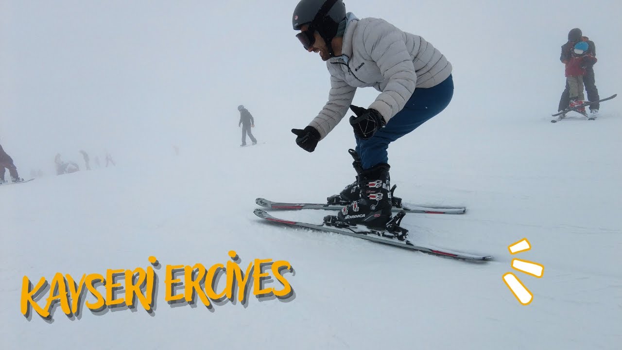 Erciyes'te Kayak Öğrenirken Nasıl Mahsur KALDIM !