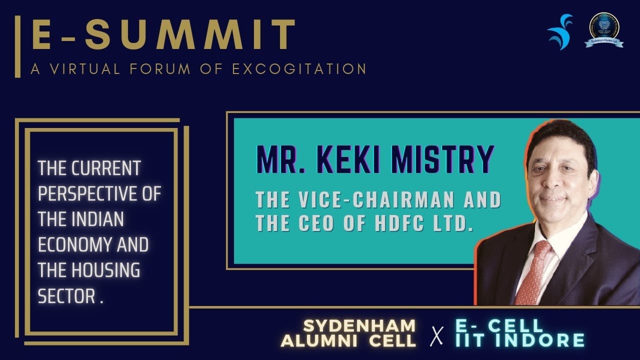 Key note session with Mr. Keki Mistry in collaboration with IIT Indore