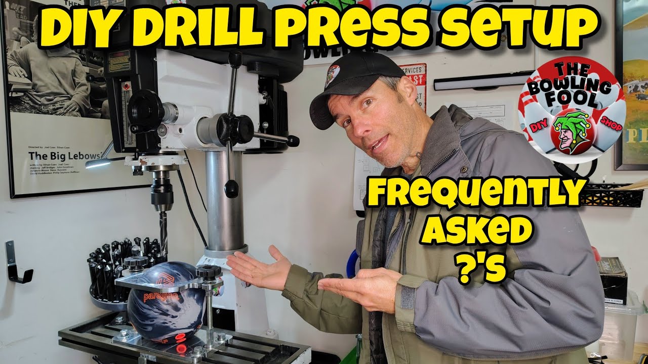 Want to drill your own bowling balls? Start here! 🎳 😁 #diy #4k #howto 