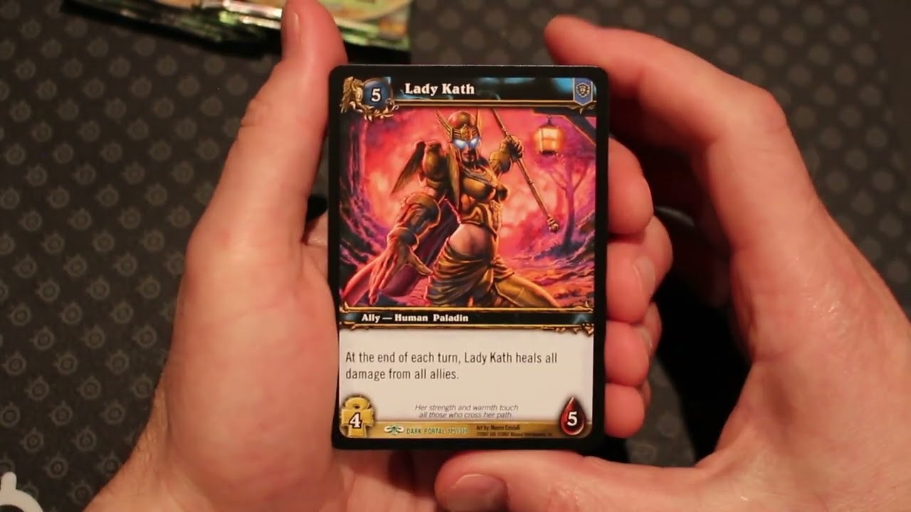 WoW TCG - Through the Dark Portal Booster Box! 2of4