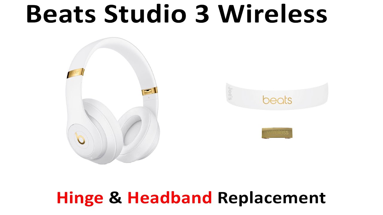 Инструкция по замене сломанного шарнира оголовья Beats By Dre Studio 3 Wireless