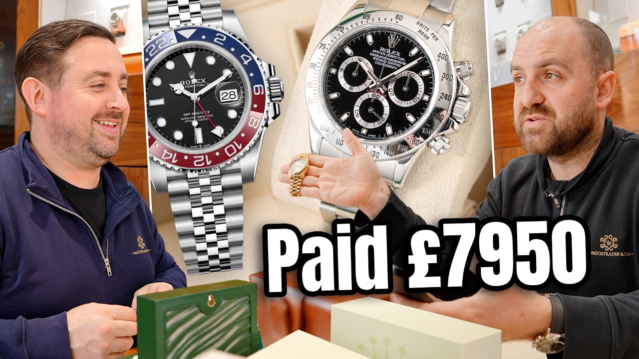 Untouched Rolex - A Steel Daytona He Bought on a Walk-In