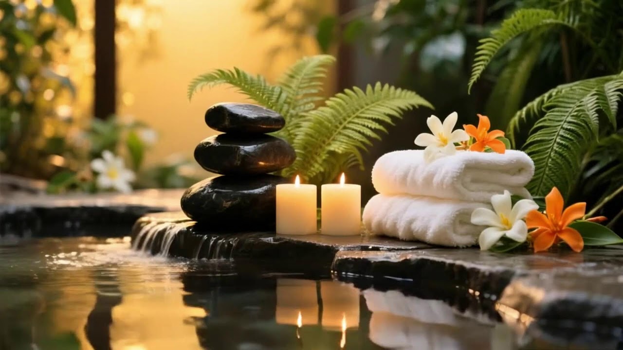 Relaxing Spa Music 🌷 Stress Relief Music, Insomnia Cure, Heal Stressed Mind,Anxiety Sleep