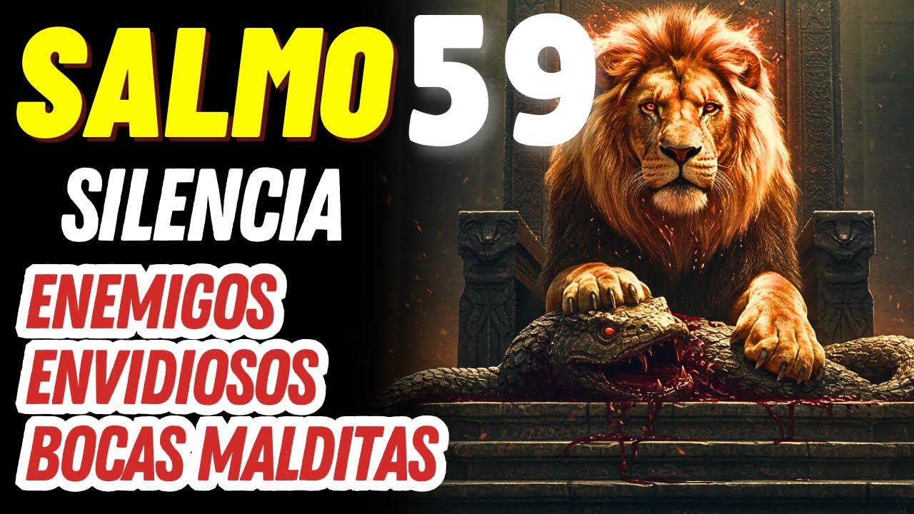 🔥 SALMO 59: SILENCIA Enemigos, Vecinos Envidiosos y Toda Boca Maldita EN 24 HORAS