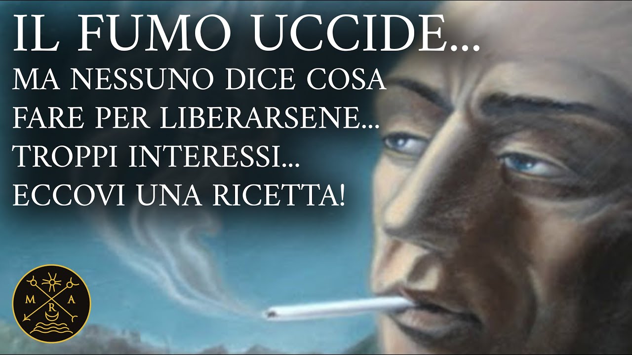 IL FUMO UCCIDE... UNA RICETTA ALCHEMICA - RICCARDO VILLANOVA MRA