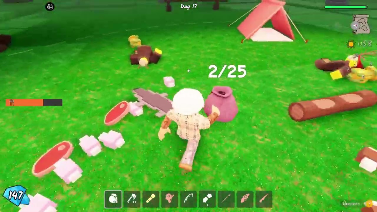 I got the morning star but I didn’t get a chance to use it #roblox 