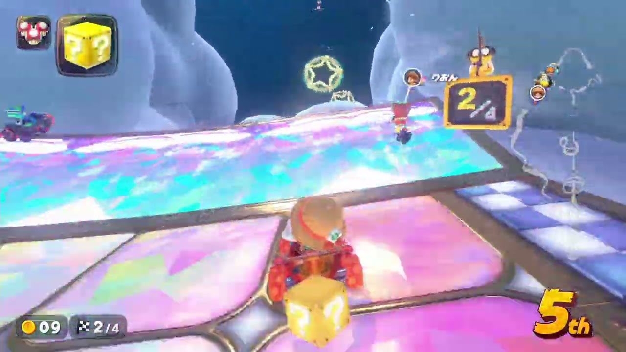 【マリオカートワールド】ベビデジ野良_038