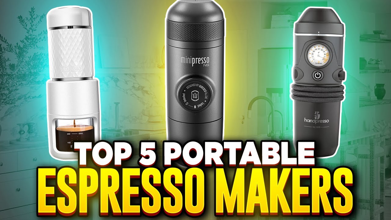 Top 5 portable espresso makers | 5 BEST portable coffee maker  (Affordable prices).