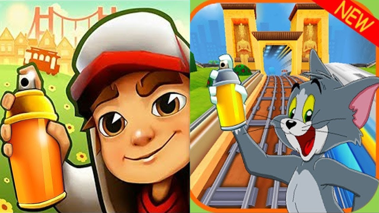 Subway Surfers DINO vs Subway TOM and JERRY Run Gameplay HD