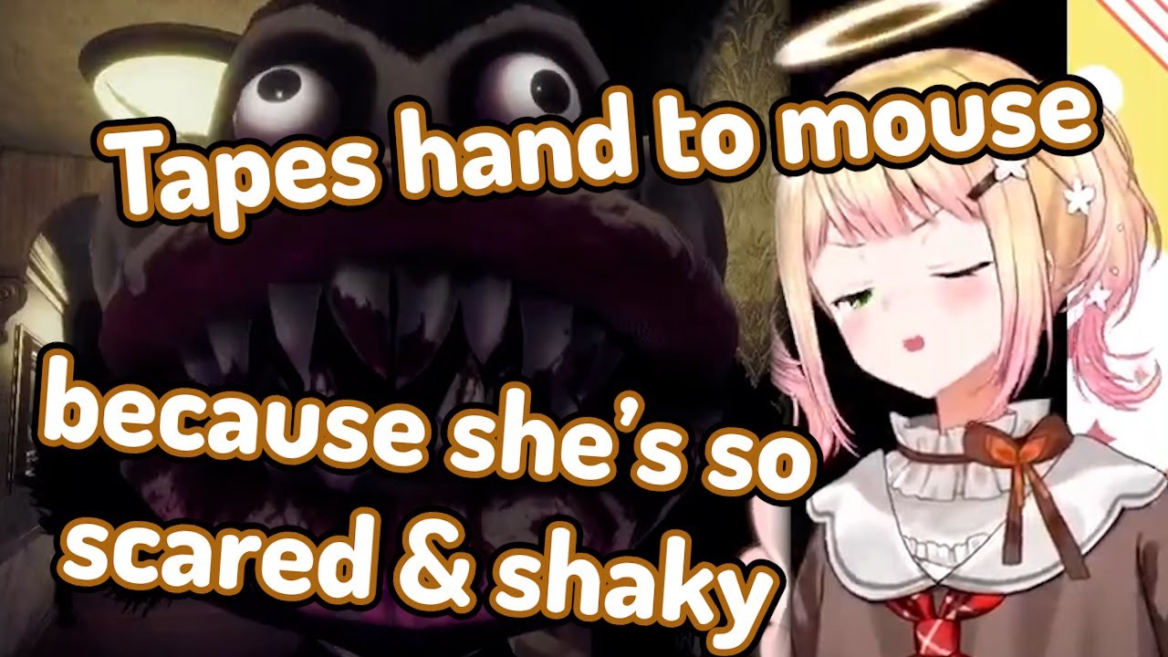 Nene plays dark deception and cries because she gets very scared/frustrated