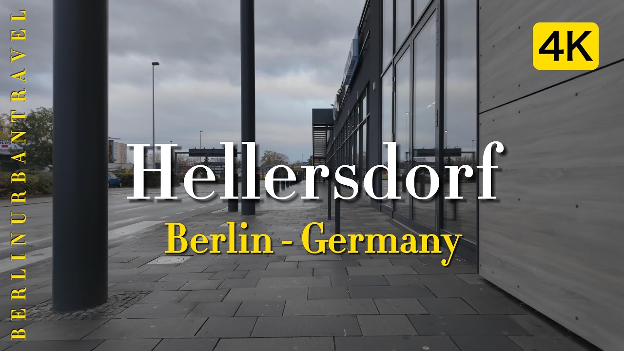 Berlin | Marzahn-Hellersdorf | Germany | Walking Tour 4K 🇩🇪