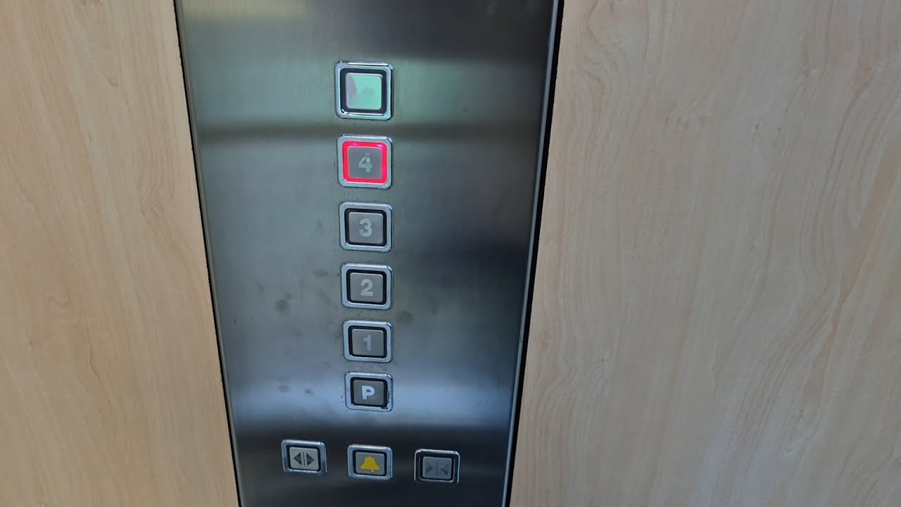 Nice scenic 2008 Elmas/SEC hydraulic elevator @ Hotel Esprit, Brașov, RO