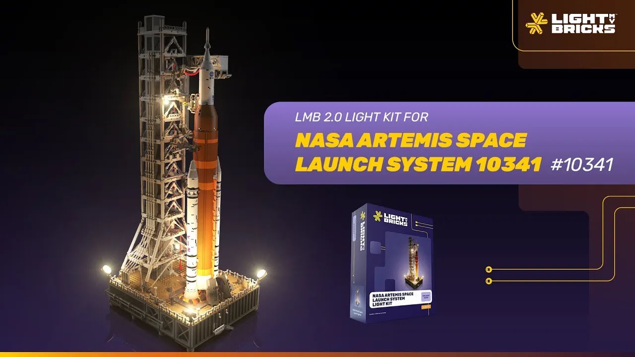 LIGHT MY BRICKS - NASA Artemis Space Launch System 10341