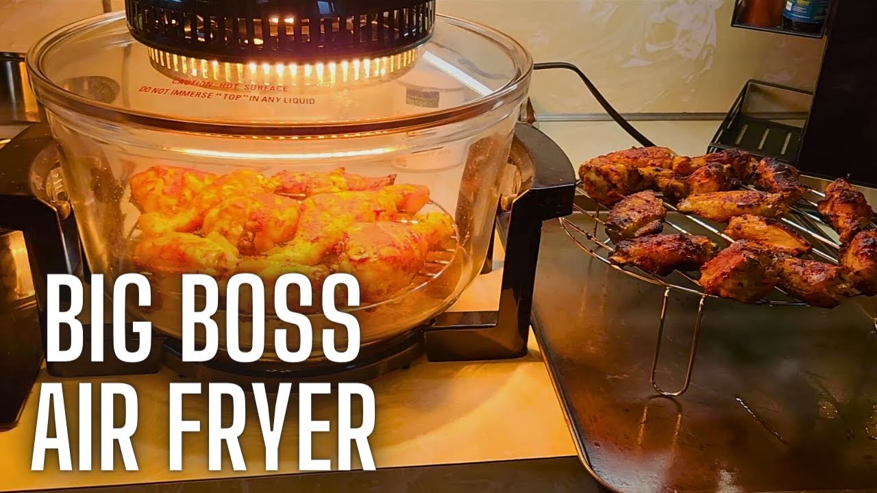Big Boss Air Fryer |  Super Sized 16 Quart Large Air Fryer