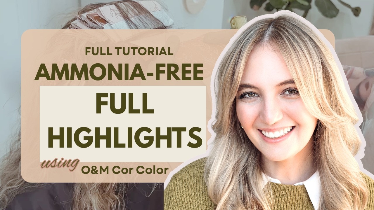 Full Highlight Transformation Using ALL O&M | Holistic Hair, Zero Compromise
