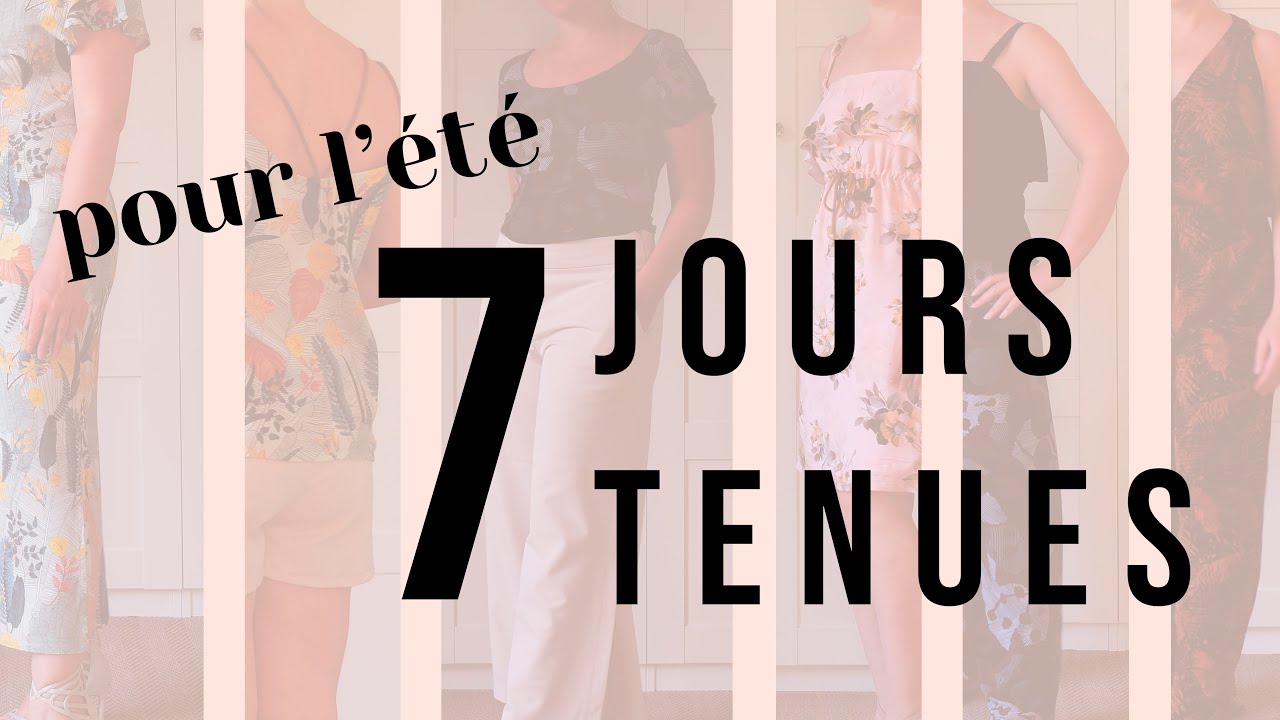 Je couds 7 tenues pour l'été - coudre un zip invisible, faire une fente facilement - tissus fins