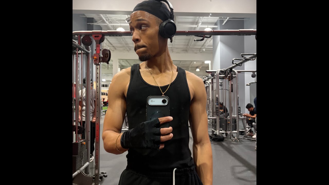 Just finished working out
