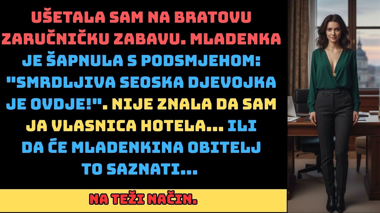 Rugali su mi se na bratovim zarukama — a onda sam otkrila da sam im ja šefica.