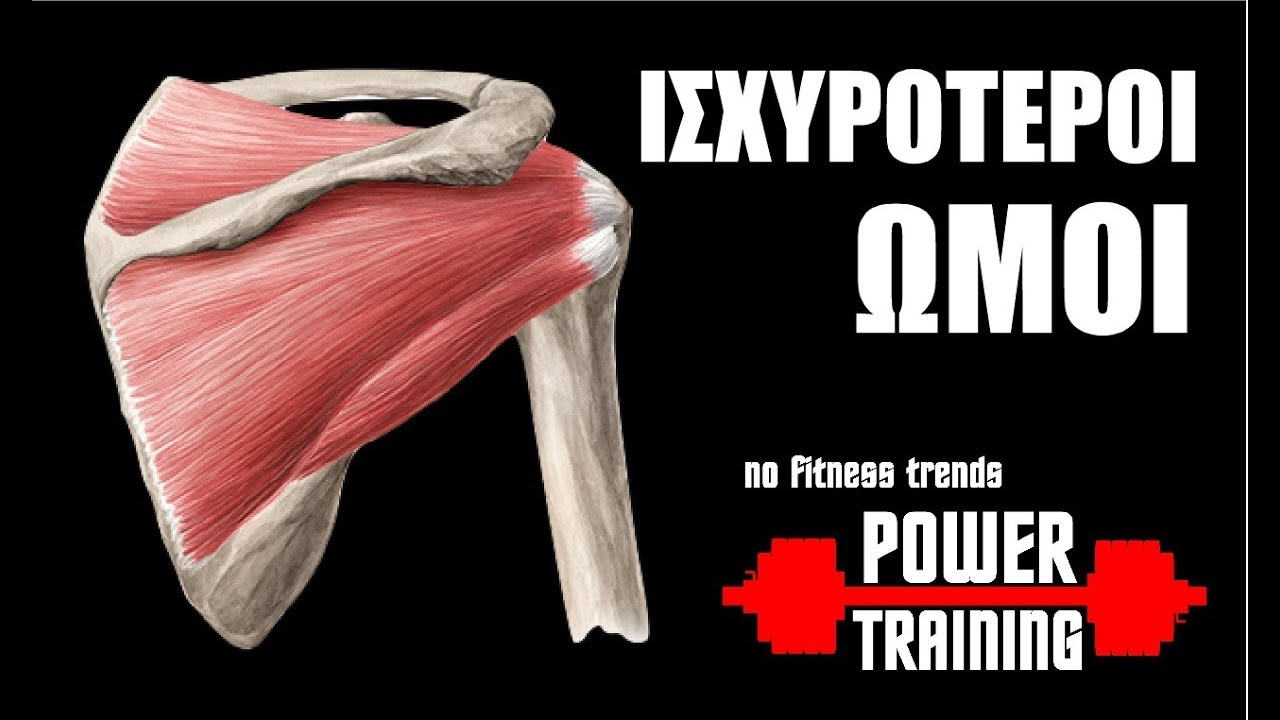 Ασκήσεις στροφέων για ισχυρότερους ωμούς