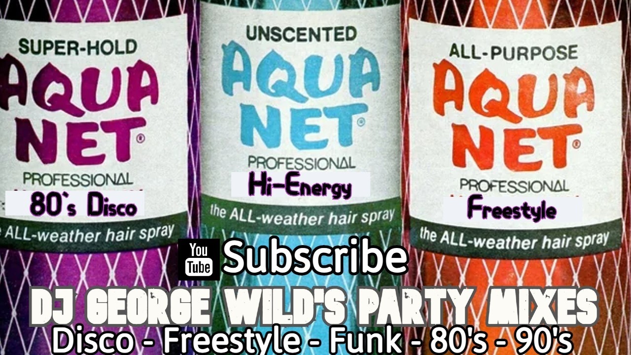 80's Aquanet Disco Party Mix