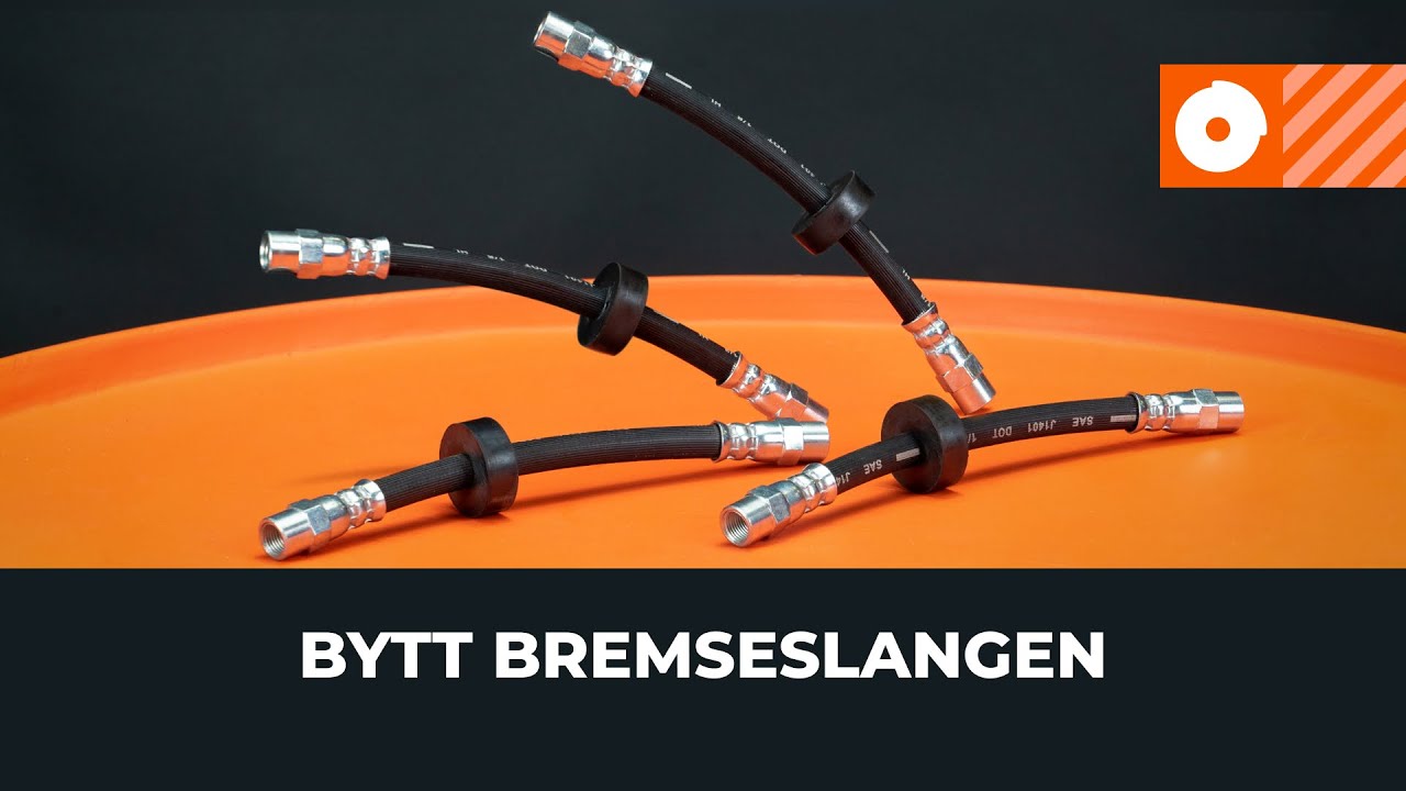 Slik bytter du bremseslange på bilen [AUTODOC-VIDEOLEKSJONER]