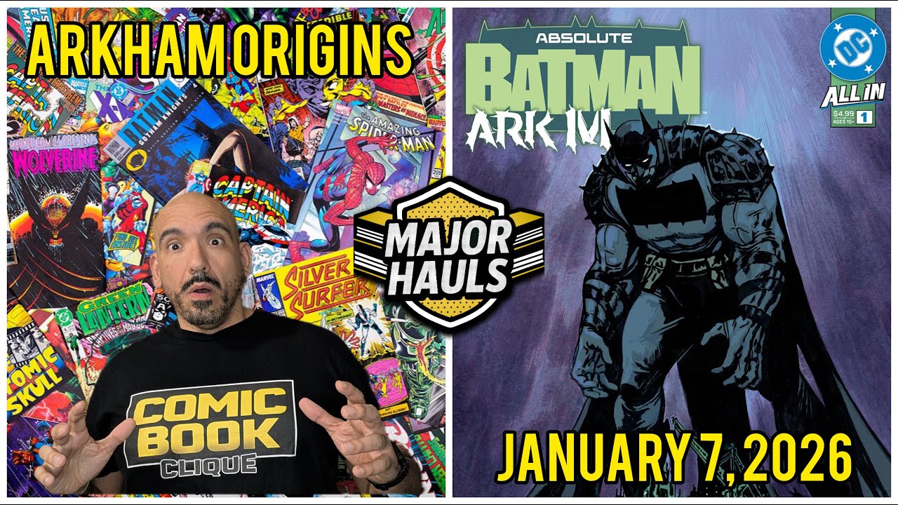 Comic Book Clique's Major Haul January 7th, 2026. What books made the COG's cut this week?