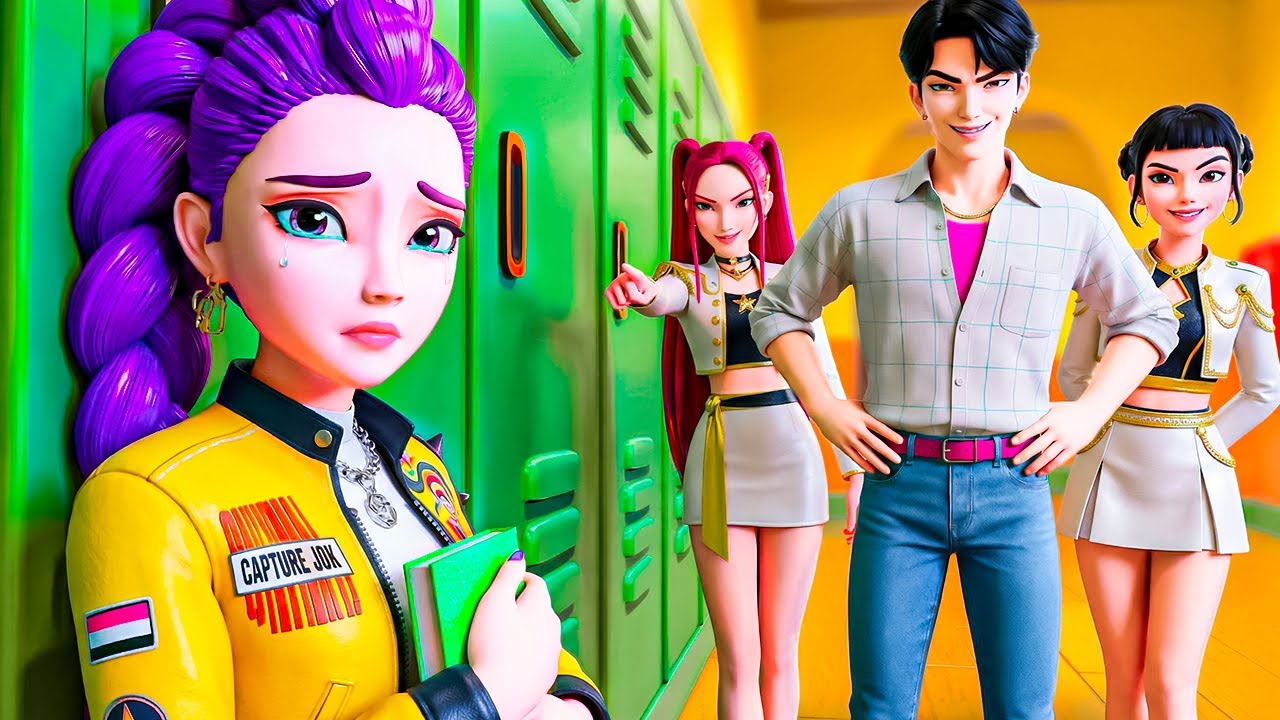 RUMI'S POWER NECKLACE HELPS HER PUNISH SAJA BOY SAVE MIRA VS ZOEY - “GOLDEN” HUNTR/X | KPOP Demon