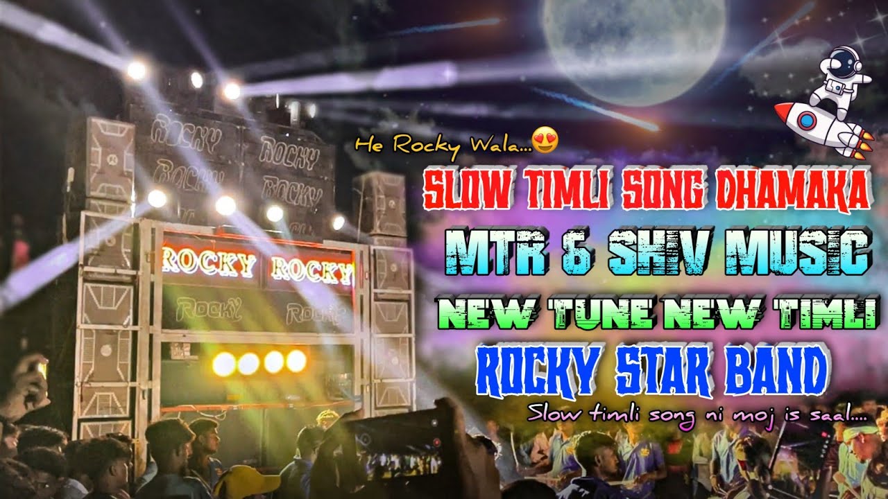 SLOW टीमली SONG धमाका 2024🎼||🎹MTR & SHIV WITH NEW TRENDING MUSIC🎹|| ROCKY STAR BAND