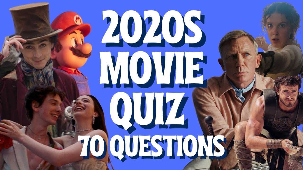 Guess the 2020s Movie By The Picture Quiz | Test Your Film Knowledge (70 Questions)