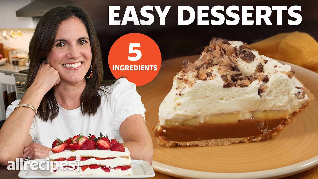 5 Easy Desserts Anyone Can Make (Only 5 Ingredients!) | Allrecipes