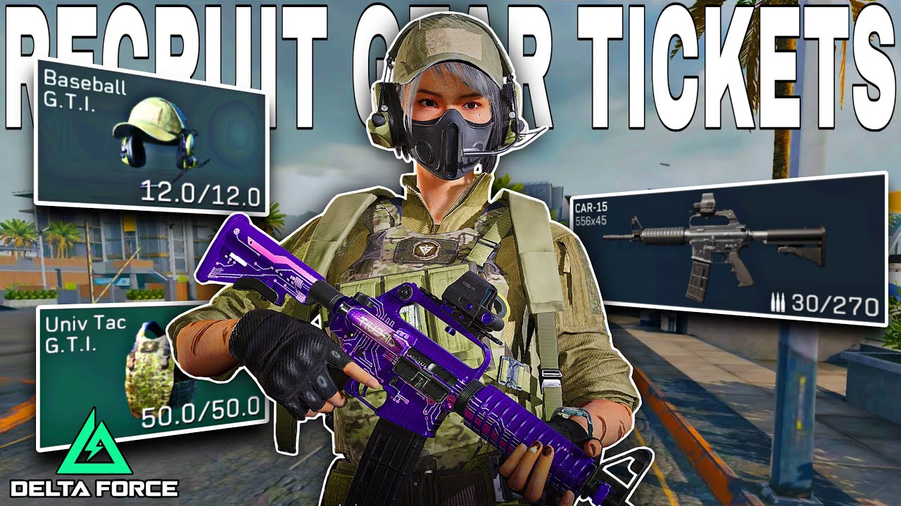 I Tried to turn Recruit Gear ticket in to millions Solo | Delta Force Mobile