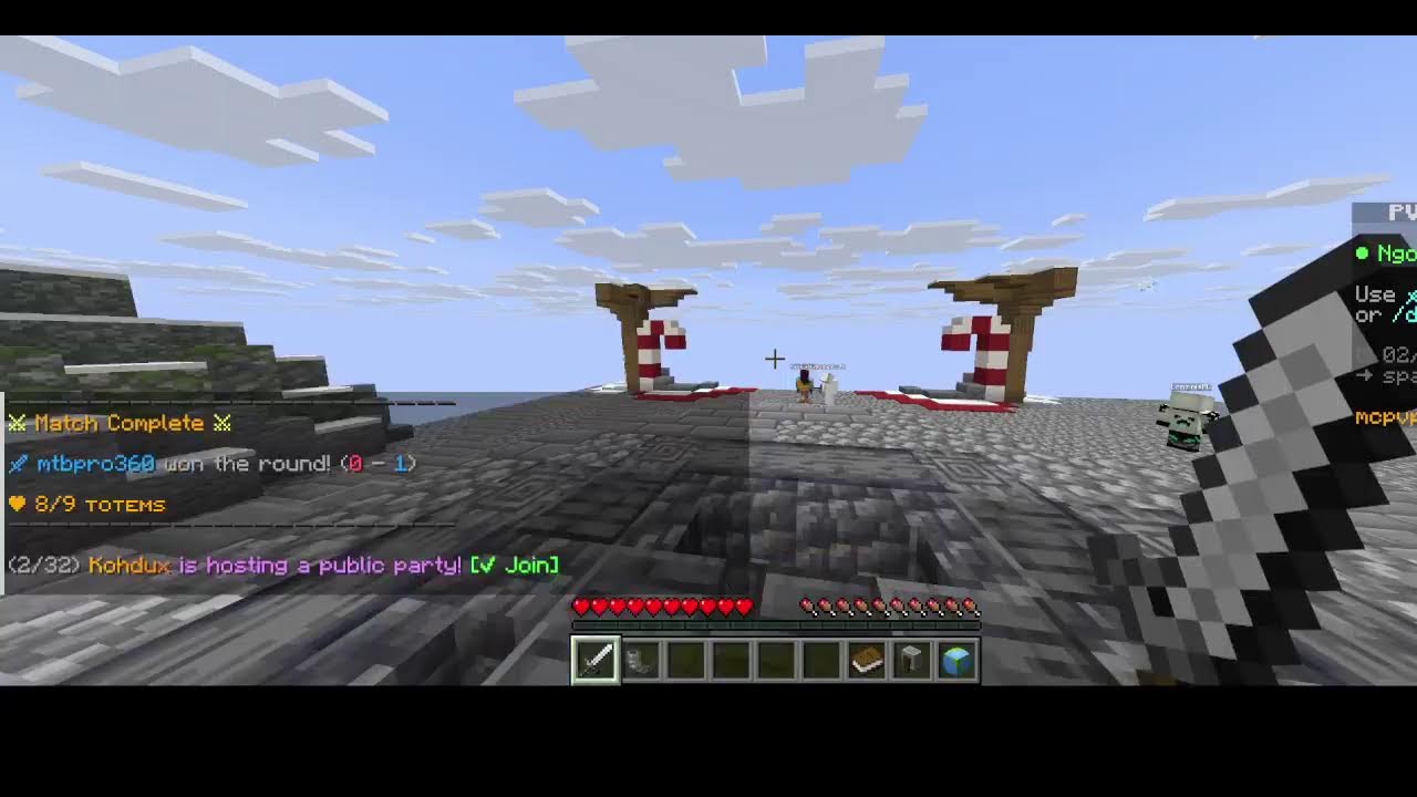 getting better in pvp smp