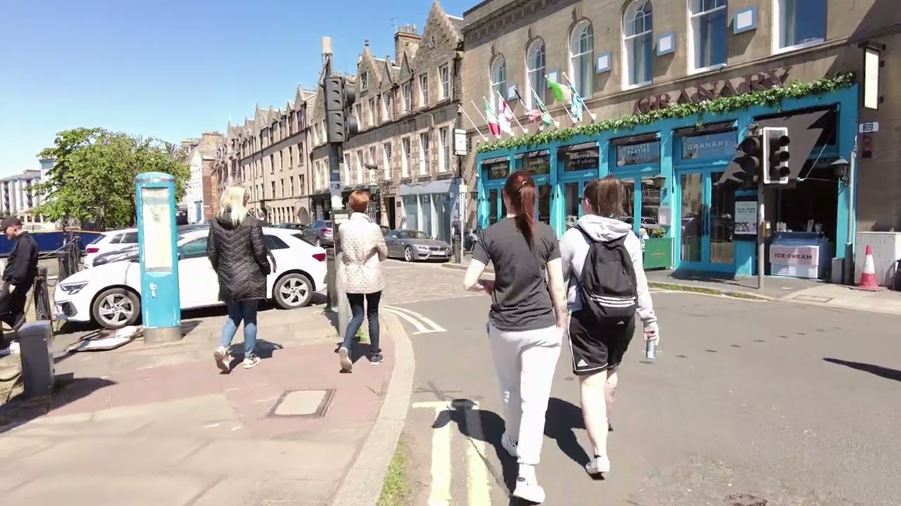 Walking Around The Shore - Leith Edinburgh Scotland