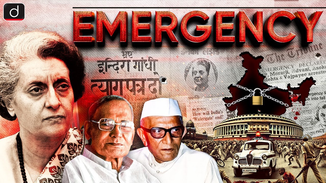 Emergency 1975 | The Dark Days of Democracy | History Today | Drishti IAS English
