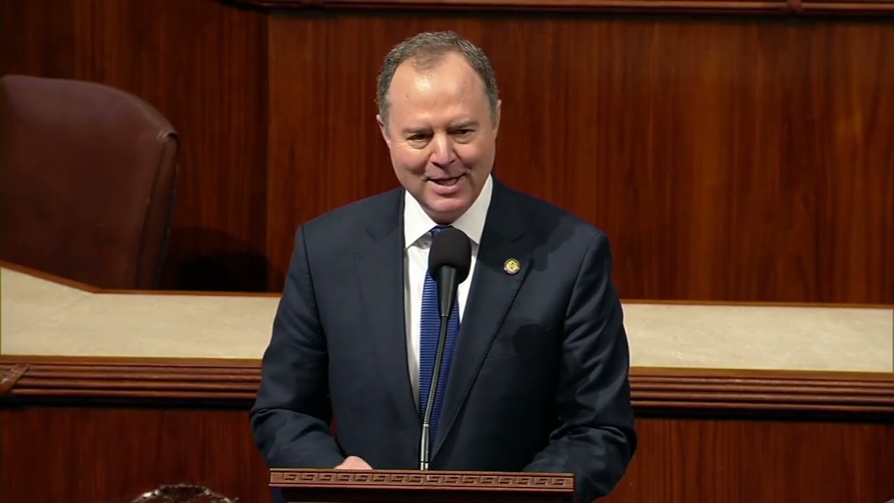 Rep. Adam Schiff gives passionate speech before censure vote