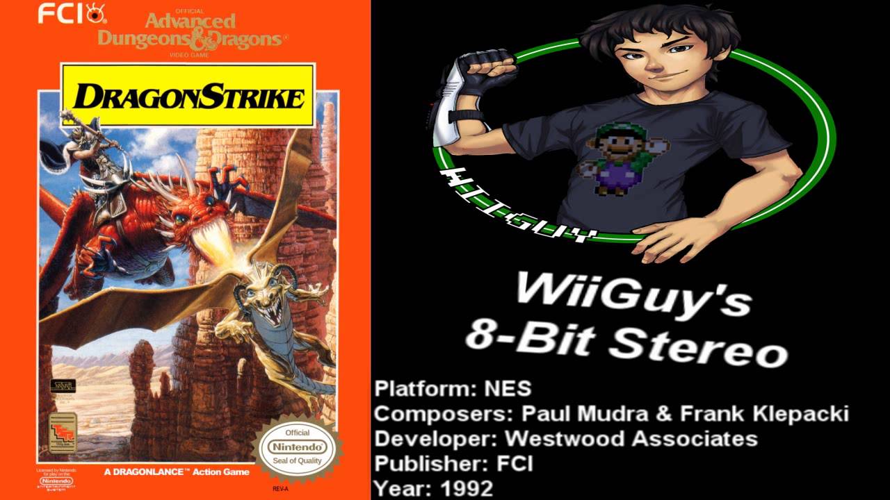 Advanced Dungeons & Dragons: DragonStrike (NES) Soundtrack - 8BitStereo