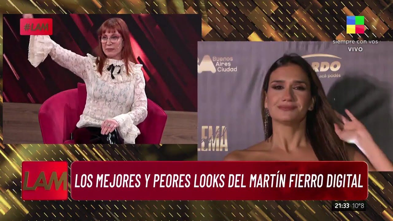 🌟 MATILDA BLANCO ANALIZA los looks de los MARTÍN FIERRO DIGITAL