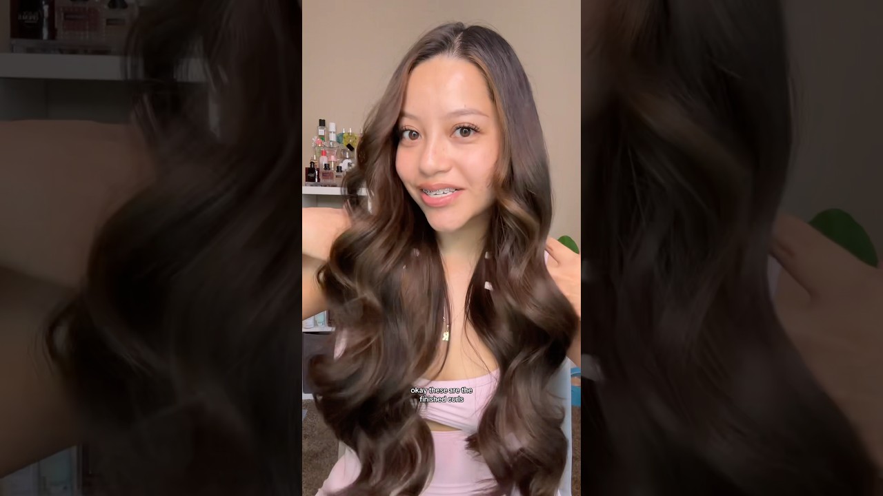 How to curl your hair CORRECTLY‼️ the tips I learned from a girls girl ✨