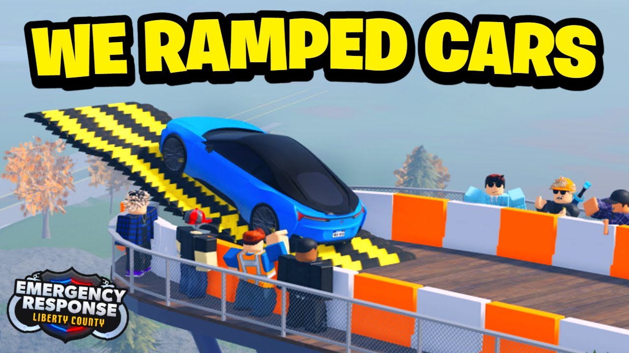 We RAMPED CARS In ERLC! (Liberty County)