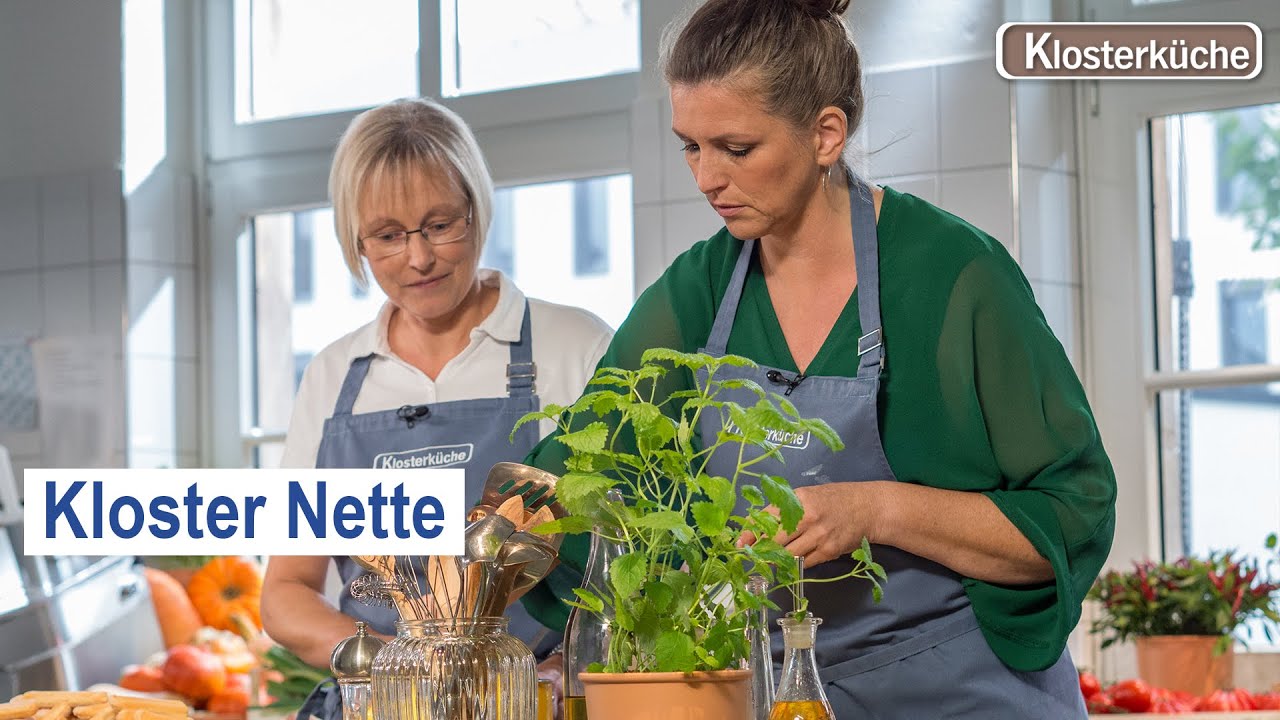 Klosterküche Kloster Nette Erntezeit. Katholische Frauenkloster im Osnabrücker Land