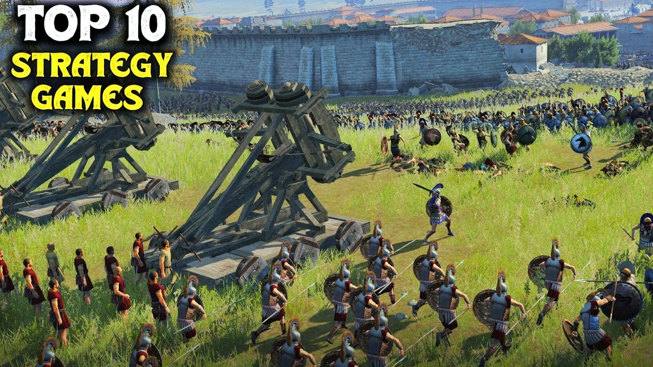Top 10 Strategy Games For Android 2025 || Online & Offline 