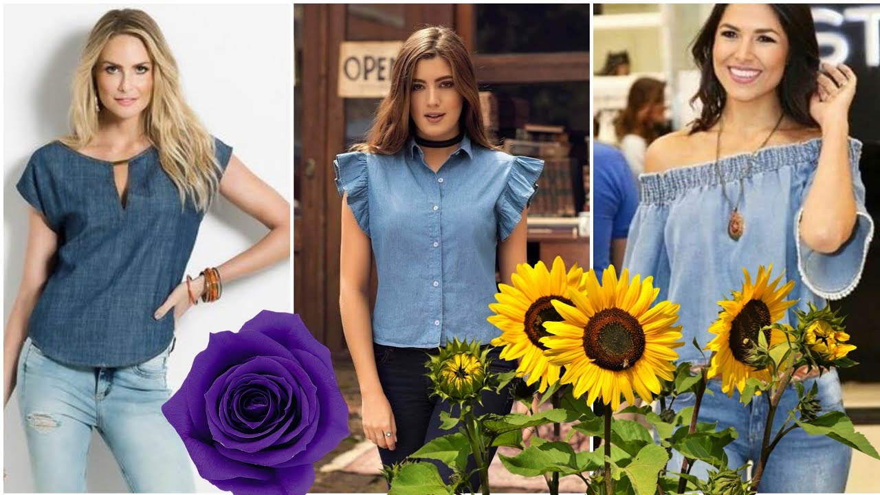 BLUSAS 2020/Blusas de lona para chicas cool