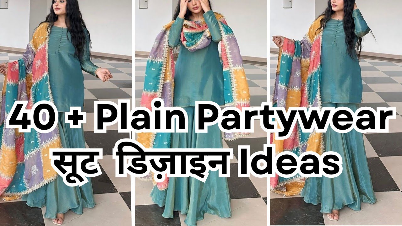 40+Plain Suit Designs For Festival/Wedding Season#trendingsuitdesigns#festivalsuits#festivalspecial