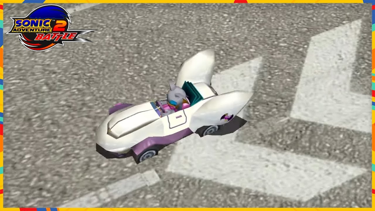 Sonic Adventure 2 Battle - Route 280 (1st Mission, A-Rank) Rouge gameplay