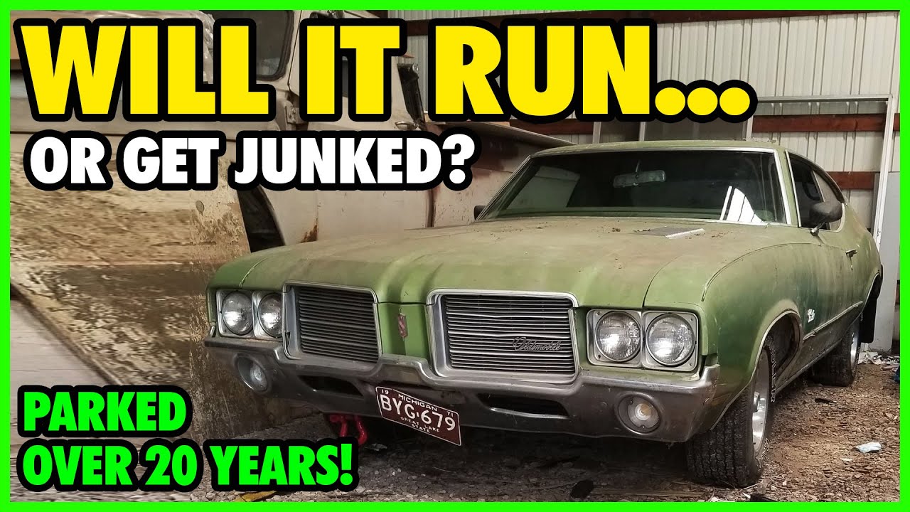 WILL IT RUN... OR OFF TO JUNK? 1971 Oldsmobile Cutlass S