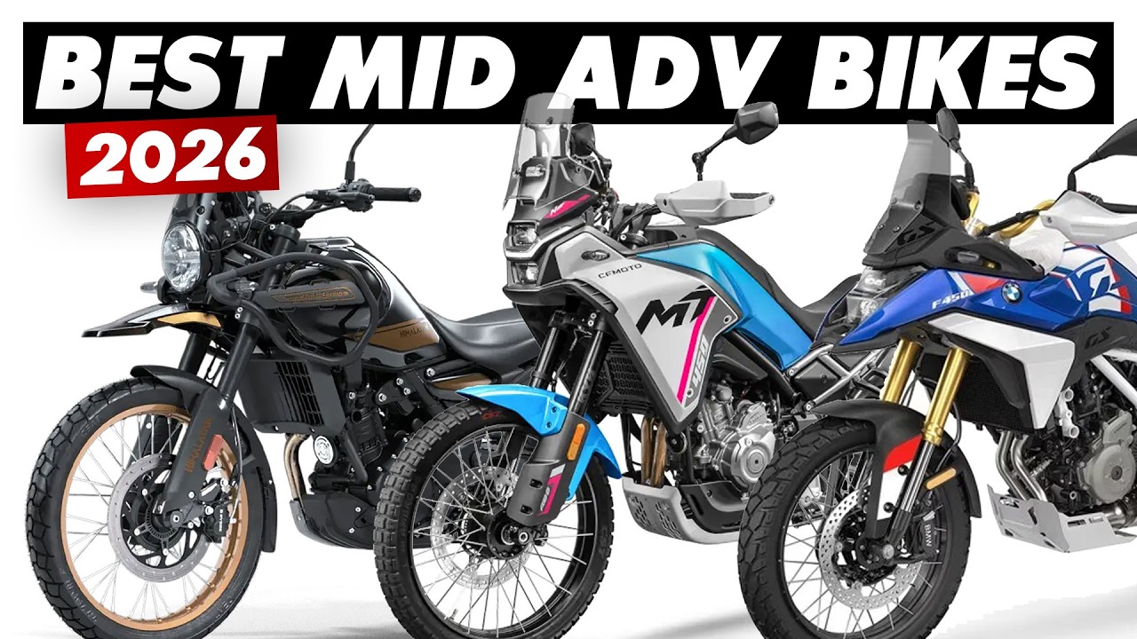 6 лучших среднекубатурных турэндуро на 2026 год: F450GS против 390 Adv, 450MT и другие!