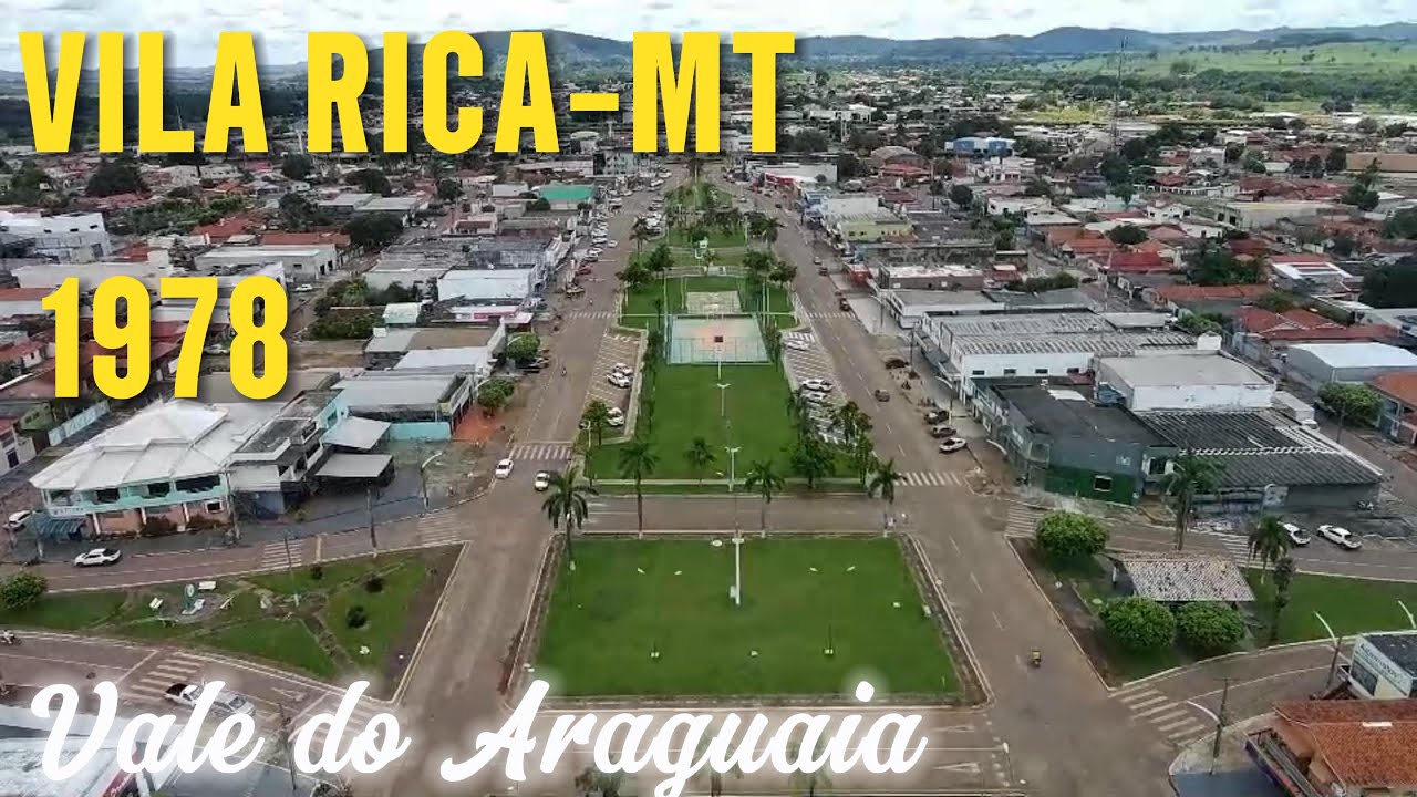 Vila Rica, norte do Mato Grosso, região do vale do Araguaia.