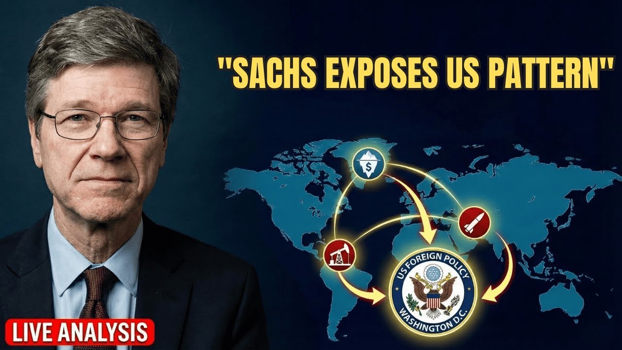 From Venezuela to Iran to Greenland — Sachs Reveals US Foreign Policy Pattern