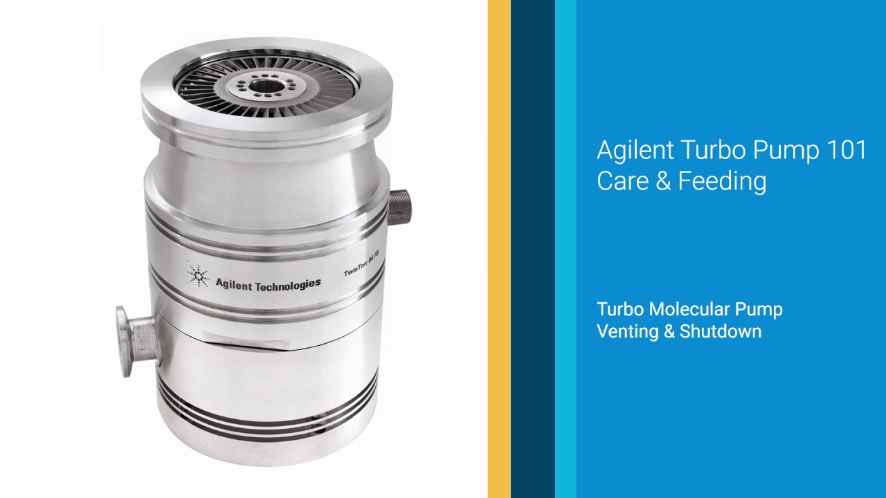 Turbo Pump Care and Use 101 - Part 5 - Venting and Shutdown