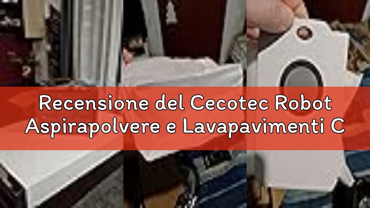 Recensione del Cecotec Robot Aspirapolvere e Lavapavimenti Conga 7690 Immortal MAX Home M. Base Auto